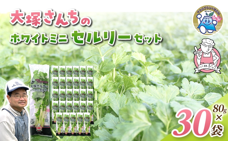 
                  ホワイトミニセルリー 30袋入り 野菜 詰め合わせ セルリー セロリ ミニセロリ 新鮮 産地直送 業務用 大容量 まとめ買い 野菜セット ギフト 詰合せ 常備野菜 [№5812-0237]
                