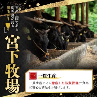 y443 ＜定期便・全3回(連続)＞黒毛和牛の赤身牛肉コース(すき焼き、焼肉、ステーキ) 国産 九州産 牛肉 黒毛和牛 和牛 赤身 ステーキ 定期便 頒布会 毎月 すき焼き【さつま屋産業】