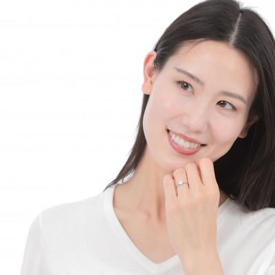 ふるさと納税 大月市 クローバーダイヤモンドリング　0.15CT　R3989DI-P#18 |  | 03