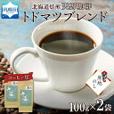 【ふるさと納税】 コーヒー ブレンド 豆 100g×2 珈琲 生豆 自家焙煎 マイルド スペシャリティコーヒー 中挽き 粗挽き 細挽き 極細挽き ギフト 無地熨斗 熨斗 のし お取り寄せ グルメ トドマツ 天野珈琲 北海道 札幌市