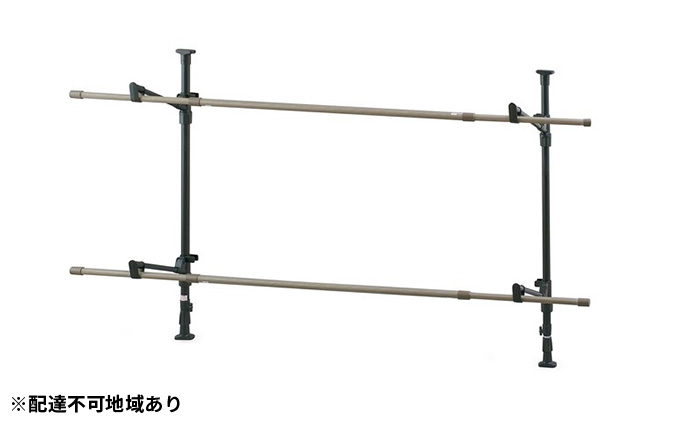 
木目調窓枠物干し　MW-W190N　ブラック
