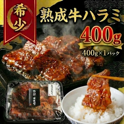 
                  熟成 牛ハラミ大判 焼肉用 400g(400g×1P)【1481503】
                