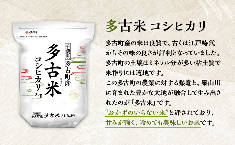 【2025年5月発送】 お米 千葉県産 2kg 3点セットA (コシヒカリ・多古米コシヒカリ・粒すけ) 白米 米 食べ比べ セット