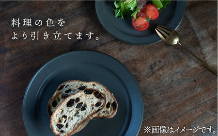 【美濃焼】miranda プレートS 2枚セット（ブロンズ）【KANEAKI SAKAI POTTERY】【TOKI MINOYAKI返礼品】 食器 皿 プレート 19cm サラダ ケーキ皿 デザート