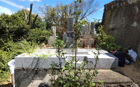 No.141 お墓清掃サポート業務