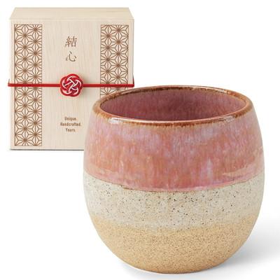 ふるさと納税 土岐市 【美濃焼】 結心 コロンカップ (ピンク) フリーカップ