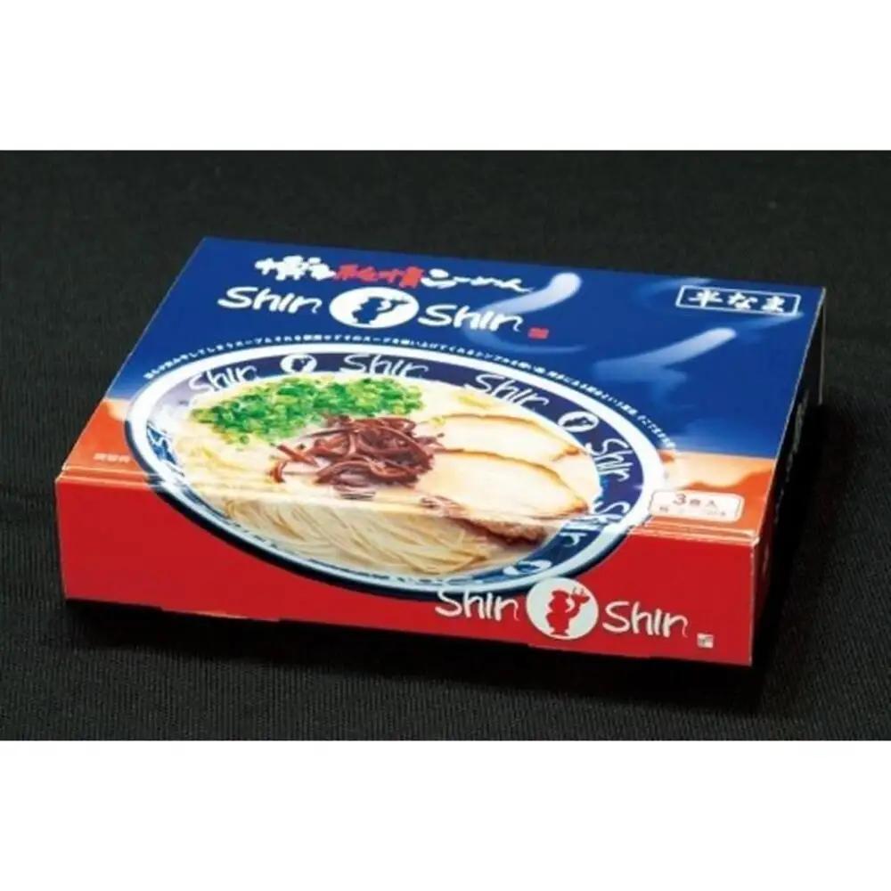 【全3回定期便】博多らーめんShin-Shin ３食入り×３箱セット | 博多ラーメン 豚骨ラーメン とんこつラーメン らーめん 豚骨 拉麺 ギフト 中華そば 人気 福岡市 福岡 博多 九州 お取り寄