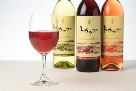 十勝ワイン トカップ3本セット（赤・白・ロゼ）国産ワイン 北海道ワイン 赤ワイン 白ワイン ロゼ セット 北海道池田町