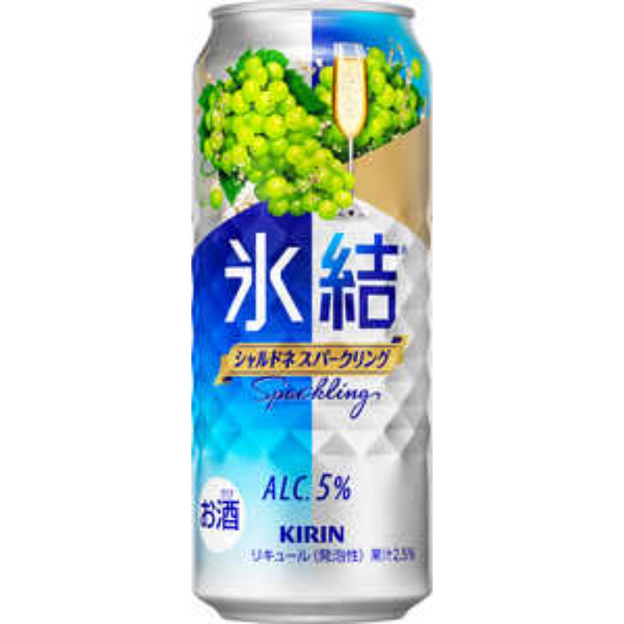 ＜キリンビール＞キリン 氷結(R) シャルドネスパークリング 500ml 缶（お酒）×24本