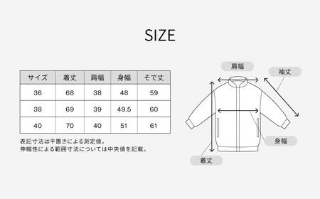 No.3227 ウールギャバジンW ジャケット サイズ38