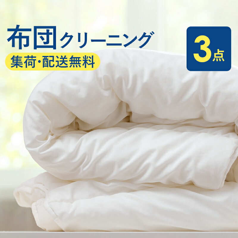 【ふるさと納税】布団丸洗いクリーニング (3点パック) 布団クリーニング 3枚 丁寧 丸洗い セミダブル 掛け布団 寝具 こたつ 枕クリーニング シーツ 高品質ヤマトヤクリーニング 糸魚川 帰省 年末年始 実家　寝具 布団クリーニング
