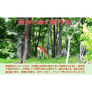 鹿焼肉タレ漬け 140g×3袋 AWA WILD MEAT 