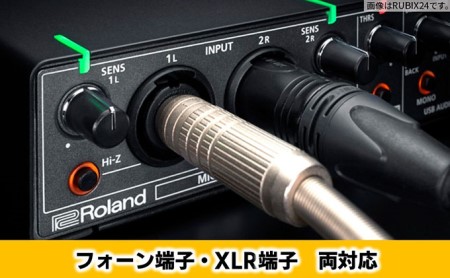 【Roland】USBオーディオインターフェース/RUBIX22【配送不可：離島】 携帯 携帯アクセサリー OA機器 タブレット PC 音響機器 