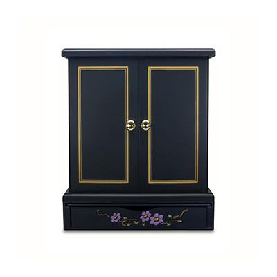 ふるさと納税 和歌山市 紀州塗り ミニ仏壇+置き台セット 鉄仙 小 職人が創る優美な仏壇と専用の仏壇台のセット |  | 01