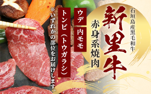 石垣島産 黒毛和牛 新里牛 赤身系焼き肉用(300g×1)【 牛肉 肉 赤身 ウデ モモ 焼肉 和牛 バーベキュー BBQ 石垣 石垣島 沖縄 】SZ-20