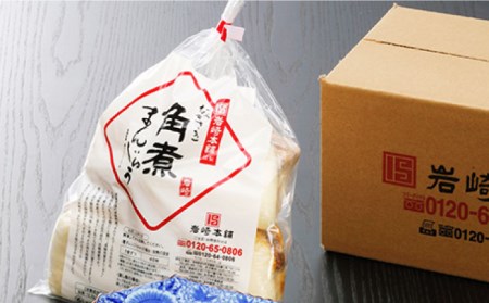 【全12回定期便】長崎角煮まんじゅう6個入 (袋) 豚肉 東坡肉 レンジ ふわふわ ほかほか 五島市 / 岩崎本舗 [PFL004]