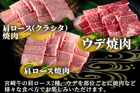 ＜【定期便6ヶ月】総重量3.8kgの宮崎牛ステーキ焼肉味わい尽くし＞宮崎県 国産【MI148-my】【ミヤチク】