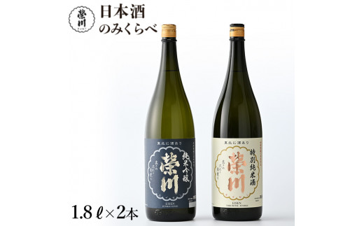 
榮川　日本酒 のみくらべ　1.8L × 2本
