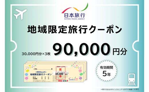 日本旅行 地域限定旅行クーポン 90,000円 奈良市で使える クーポン 奈良市 関西 関西で使える B-26