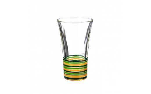 百色 彩雲 盃（大 緑黄）