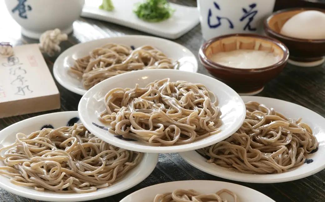 田中屋食品 出石そば 生そば つゆ付き 8人前