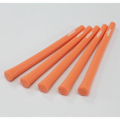 ふるさと納税 東大阪市 《バックラインなし/ワイルドオレンジ/5本》TD50C　ゴルフ練習器具　エリートグリップ
