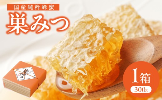はちみつ 国産純粋蜂蜜 巣みつ 300g 非加熱 はちみつ ハチミツ 生はちみつ ローハニー オススメ 贈答 贈り物 プレゼント 福岡県 八女市