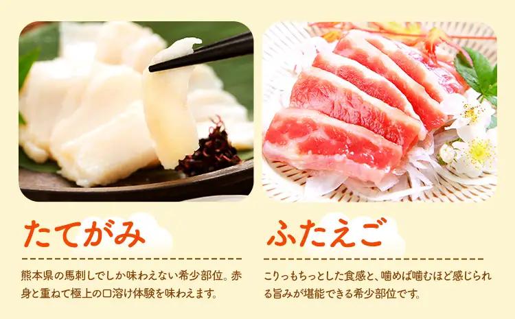 馬刺し 6種 280g 馬刺し