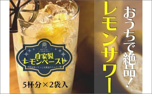 レモンサワー専門店の自家製レモンペースト ( 加工品 国産 レモン れもん ペースト レモンサワー レモネード レシピ付き )【132-0006】
