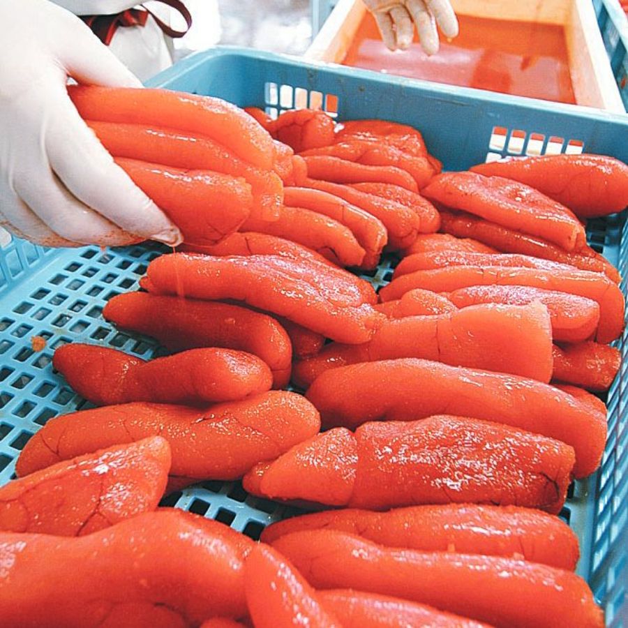 ＜函館タナベ食品＞「館男」北海道産無着色明太子400g