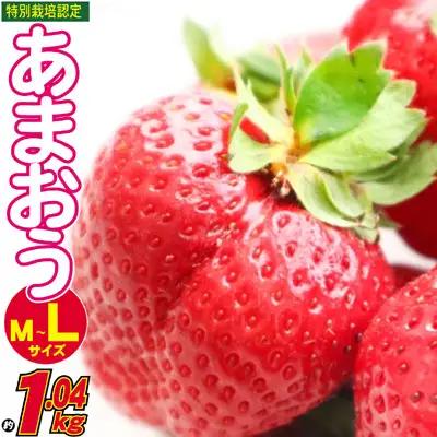 あまおう M～L 約1.04kg 約260g×4パックあまおう 果物 苺