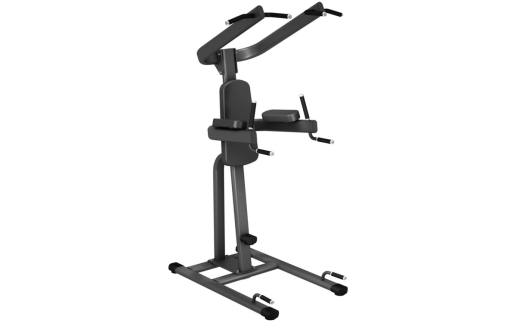 【本体：ダークグレー×パッド：レッド】EAGLE G210 チン / ディップ ｜トレーニング フィットネス 器具 筋トレ スポーツ 運動 ダイエット ※北海道・沖縄・離島への配送不可