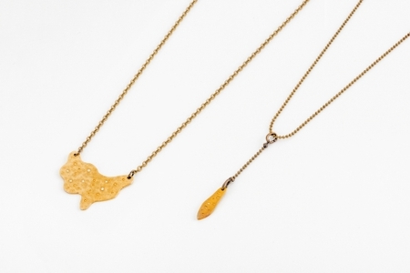 【加賀象嵌】（アメーバ）象嵌ネックレス