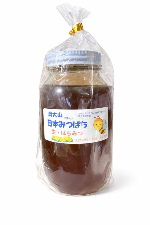 
                  奥大山で集めた日本ミツバチ 生はちみつ 1,100g 天然 純粋 非加工 非加熱 ハチミツ はちみつ 蜂蜜 1199
                