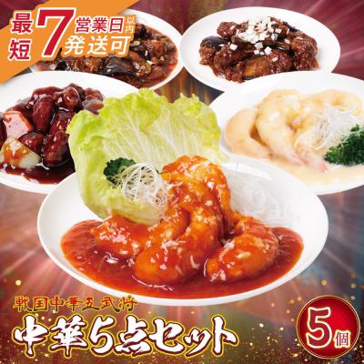 ふるさと納税 福智町 【7営業日以内発送】中華5点セット(5種×1袋 計5袋)