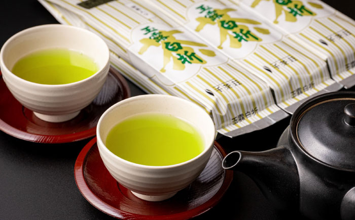 抹茶入り煎茶玉露白折150g×2袋(ご自宅用) 島根県松江市/株式会社千茶荘 [ALBF014]