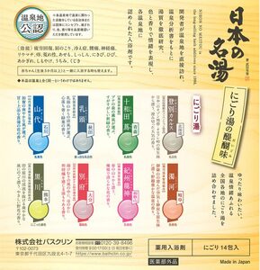入浴剤 バスクリン 日本の名湯 にごり湯の醍醐味 4個 疲労 回復 SDGs お風呂 温泉 日用品 バス用品 温活 冷え性 改善 静岡県 藤枝市 ( 人気温泉 ふるさと納税温泉 ふるさと温泉 furu