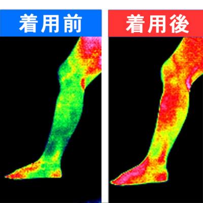 ふるさと納税 津山市 着る岩盤浴BSファイン　レッグウォーマー【フリーサイズ/ブラック】 |  | 02