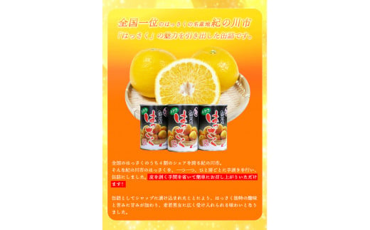 手剥き八朔缶詰(ミックス)450g×8本入紀の里農業協同組合《90日以内に出荷予定(土日祝除く)》---wsk_jakhskc_90d_22_13000_8h---