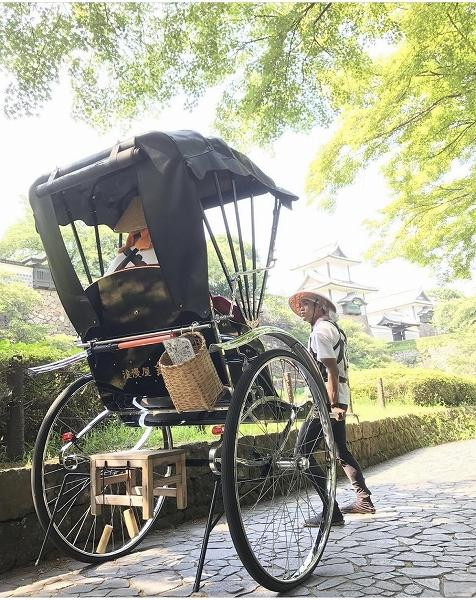 
人力車で巡る究極SDGｓ 歴史あふれる金沢観光 60分貸切コース利用券 ☆ふるさと納税プラン☆ 【2名様分乗車チケット】
