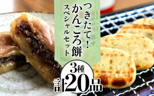 【つきたて！やさしい甘さでヘルシー♪】 五島名物 かんころ餅スペシャル セット かんころ かんころ餅 餅 もち サツマイモ さつまいも 芋 いも おやつ お菓子 【花野果】 [RAY002]