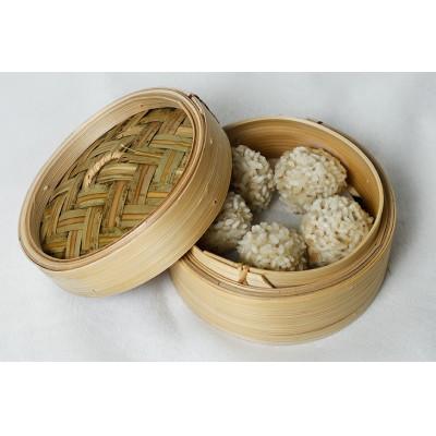 ふるさと納税 小美玉市 【最高級Bigれんこん珠美使用】冷凍そのまんま焼売(ヴィーガン認定、グルテンフリー)蒸籠セット |  | 01