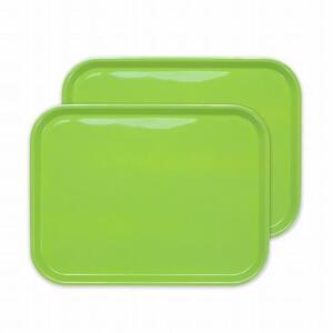 カラフルピノトレー L 39cm グリーン 2枚組 タツクラフト 【Tk68】