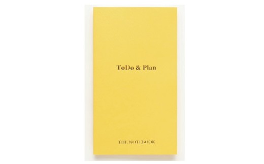 ToDo＆Plan　タスク管理ノート A5 スリム【イエロー】 SZ0278