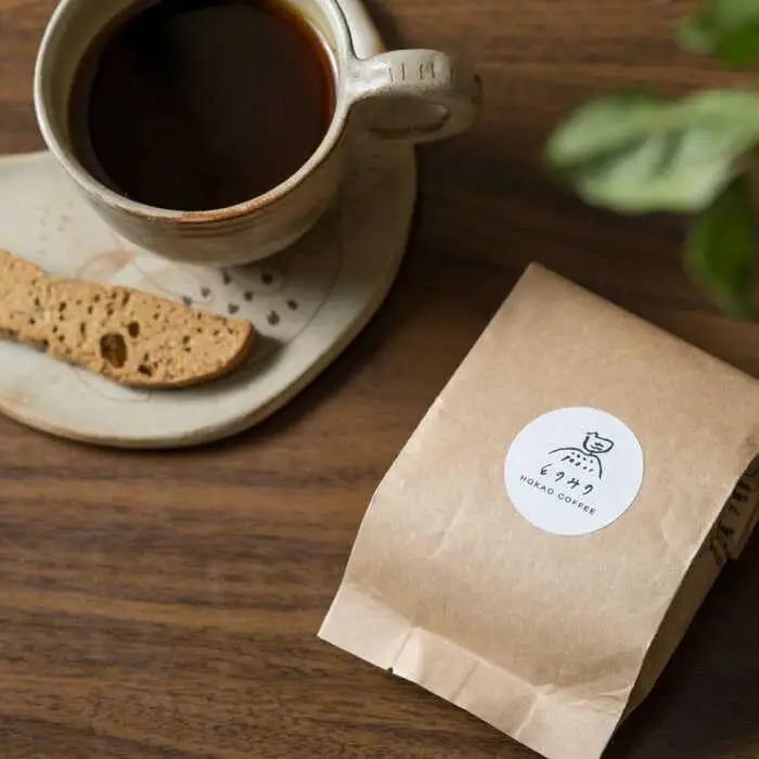 自家焙煎 コーヒー豆 4袋ギフトBOX/とのみのHOKAO COFFEE [UDV001]コーヒー