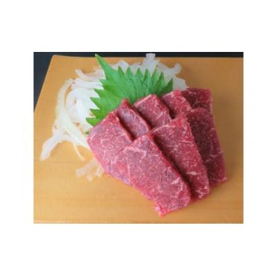 ふるさと納税 伊那市 <信州伊那谷の食文化>ロース馬刺しセット |  | 01