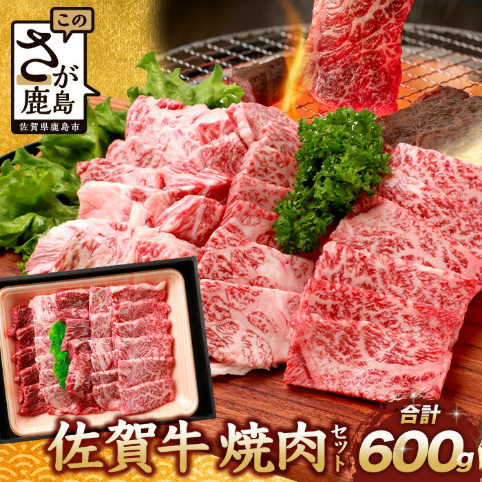 【ふるさと納税】年内発送【発送時期が選べる】佐賀牛 焼肉セット 600g BBQ バーベキュー 焼き肉 バラ モモ 佐賀県 鹿島市 肉 牛肉 牛 ブランド牛 佐賀牛 さが牛 赤身 クリスマス 年末 年始 正月 お中元 敬老の日 ギフト セット お祝い 贈り物 贈物 御歳暮 焼肉 カルビ D-191