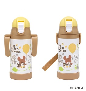 ハンドルとショルダーベルト付け替え可能 超軽量2WAYストローステンマグ 350ml くまのがっこう STWM3N 奈良県奈良市 12-123 628122