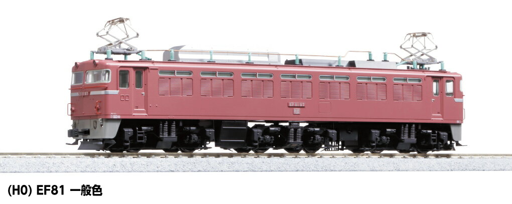【ふるさと納税】J038-26 鉄道模型【HOゲージ】EF81　一般色