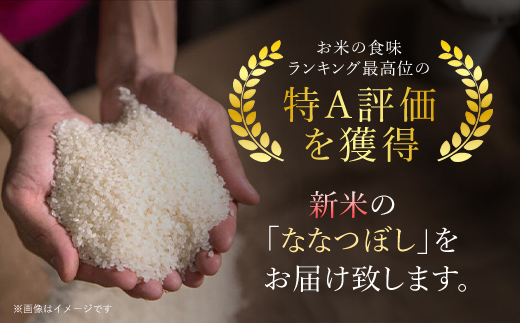 【令和5年産】北海道厚沢部産ななつぼし20kg ASG017